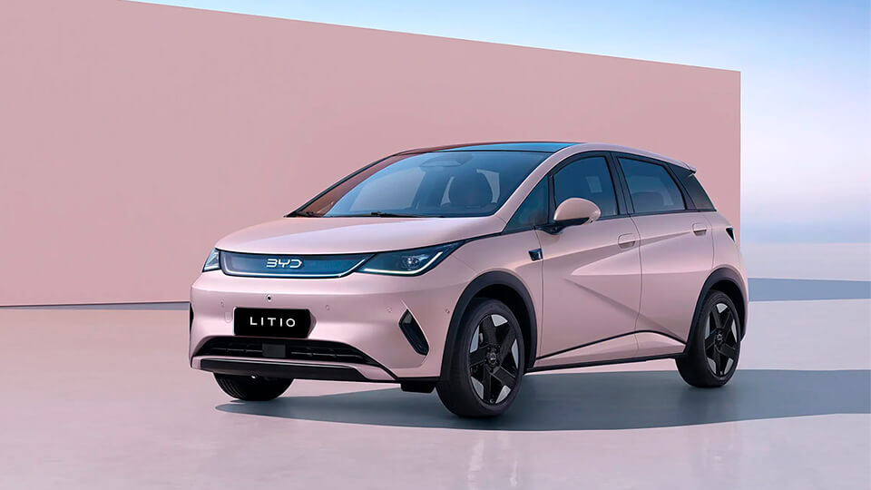 BYD Dolphin Рестайлинг