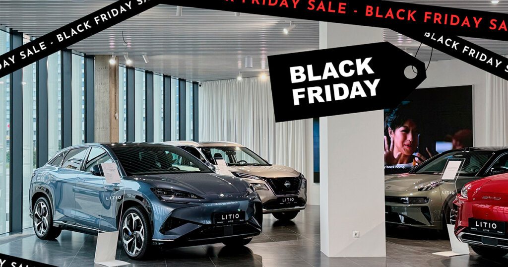 Только до 1 декабря! Black Friday. Скидки на электромобили до 3 000 $