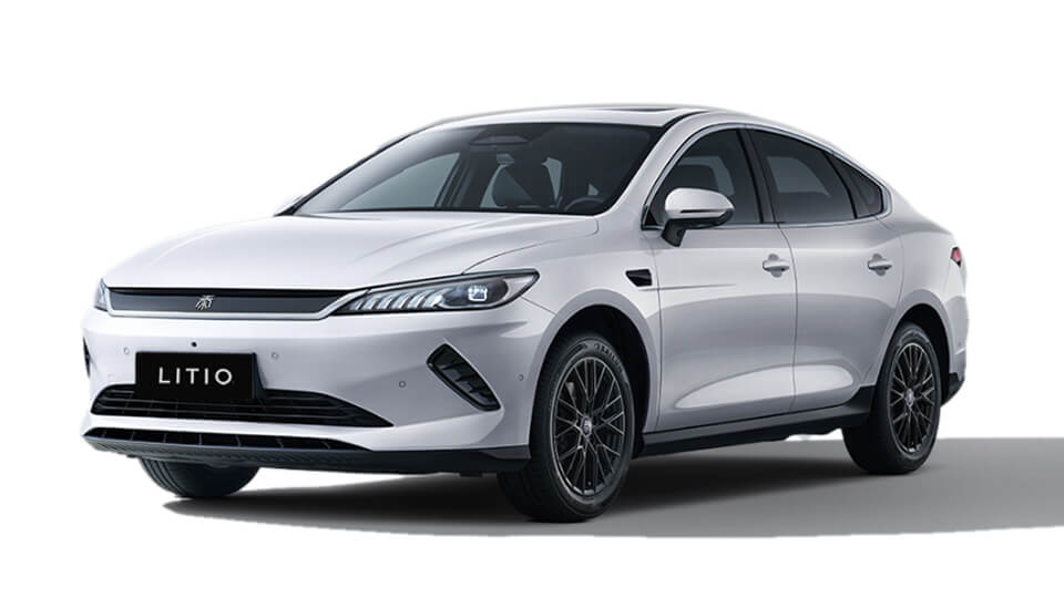 BYD Qin PLUS EV Рестайлинг в комплектации Surpassing 510 km, цвет Snow White