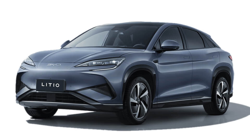 BYD Sea Lion 07 Рестайлинг в комплектации 610 Smart, цвет Atlantis Gray