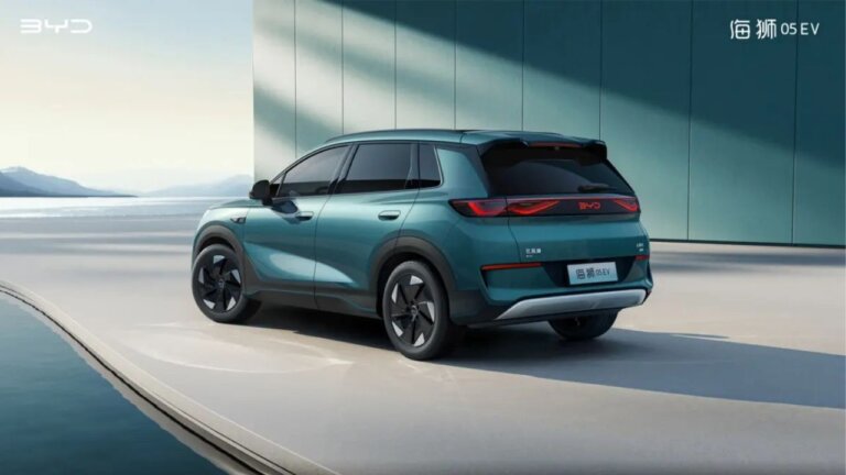 BYD Sea Lion 05 EV: новый электрический кроссовер, который изменит правила игры
